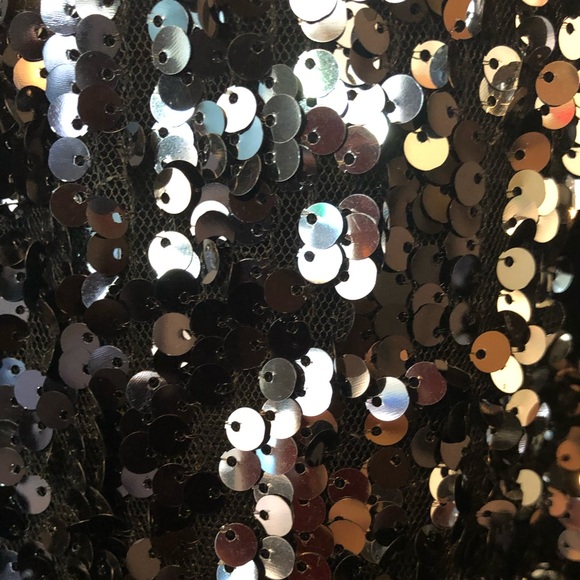 Forever 21 little black Sequin dress - Picture 3 of 4
